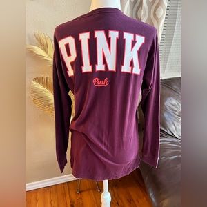 Victoria’s Secret Pink plum oversized Shirt